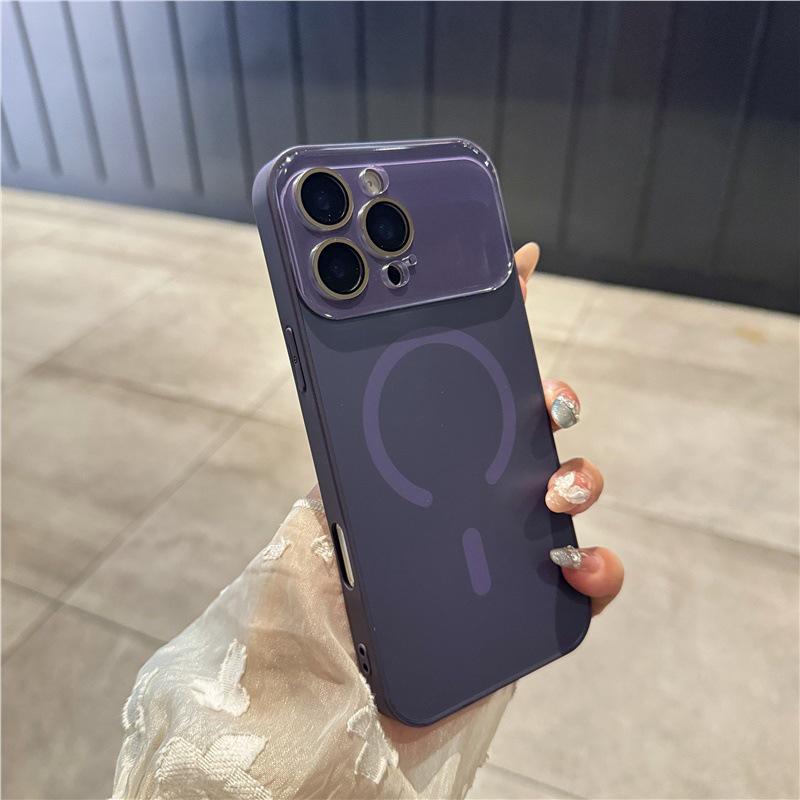 iPhone 17-Compatible Full Coverage Lens Film for Apple 16: Large Window, Magnetic, Matte