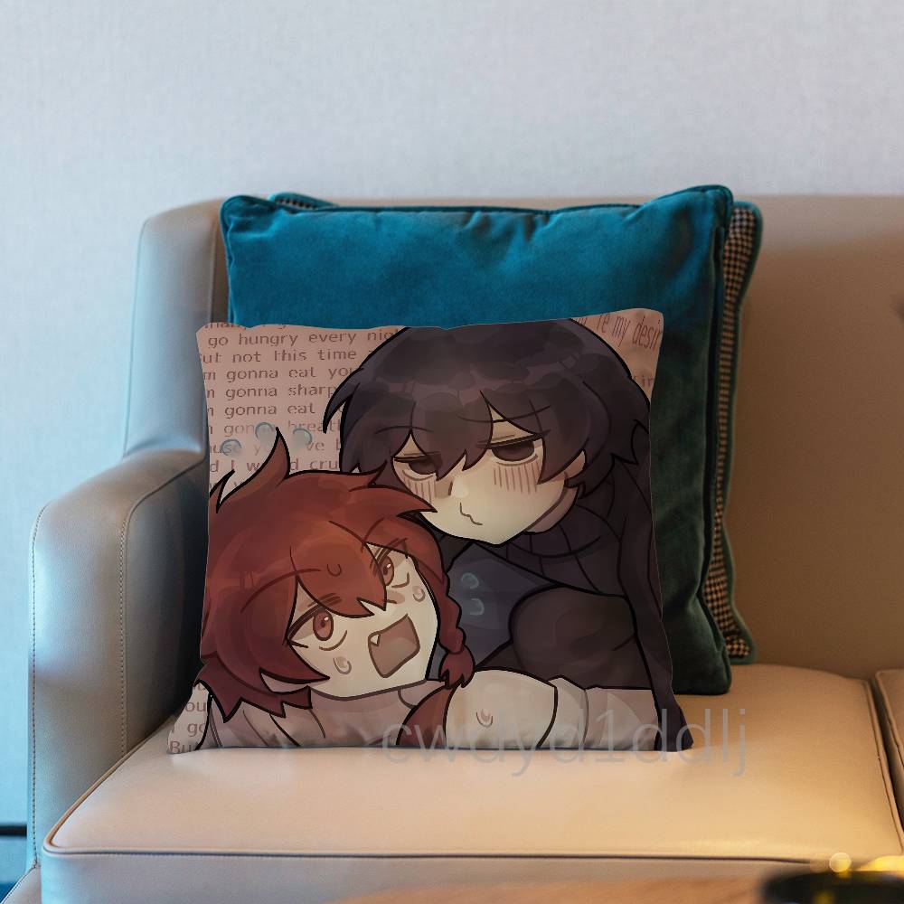 Zeno Remake Anime Pillow Case Short Plush Sofa Decorative Gift Home Doublesided Printing Cushio