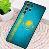 Kazakhstan Flag Silicone Phone Case For Samsung Galaxy Note 10 Pro S26 S25 S24 S23 S22 S21 Plus S25Ultra Capa Cover