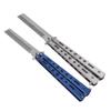 Portable Folding Comb Stainless Steel Pocket Comb Exquisite Knife Comb for Hair Salon