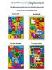 Wooden Tetris Puzzle: Early Education & Logical Thinking Toy for Kids