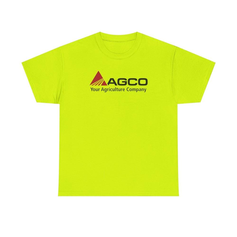 

AGCO Corporation History Unisex Tshirt Tops Tee - Tractor Farm Machinery Design Shirt, XL