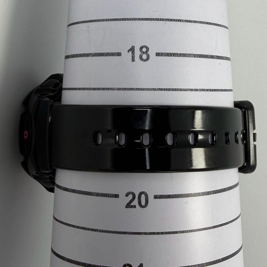 Used Working item CASIO Baby-G BG-169R Casio wristwatch quartz black pink dial ladies