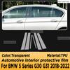 For BMW 5 Series G30 G31 2018- Panel Navigation Automotive Interior Screen Protective Film TPU Anti-Scratch Sticker