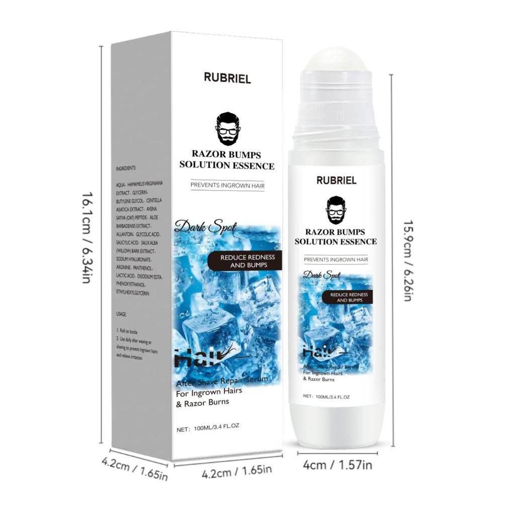 After Shave Water Roll-On Men's Aftershave Repair Serum Soothing Moisturizing Post-Shave Care