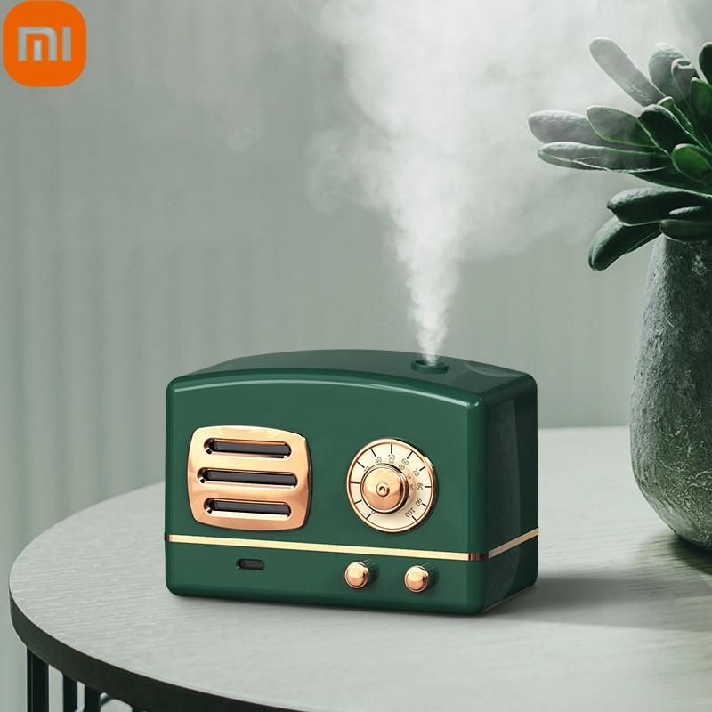 

Xiaomi Katie Увлажнитель воздуха Диффузор эфирного масла Маленький радио Тип Ретро 7-цветная подсветка настроения