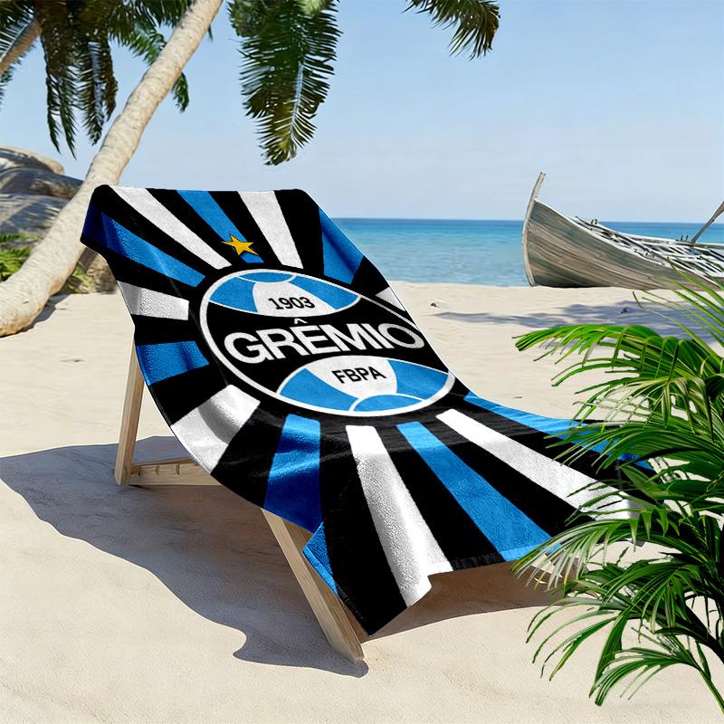 Grêmio Print Beach Towel, Large Soft Quick Dry Towel for Beach Camping Swimming