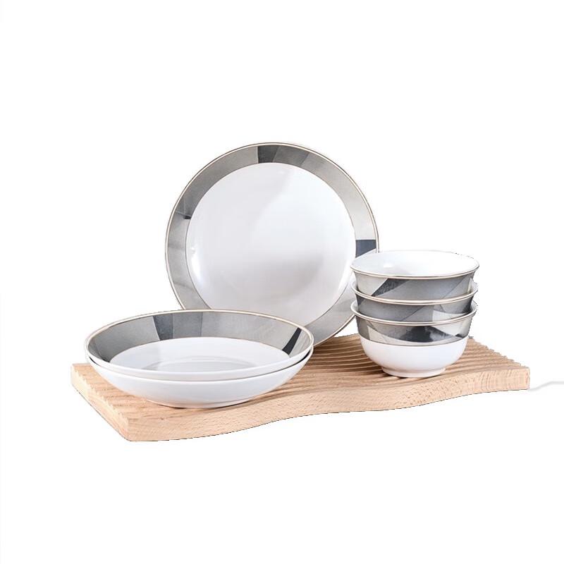 

Corelle Brands Nordic Minimalist 6-Piece Ceramic Dinnerware Set