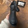 Autumn and winter new fashion Martin boots soft leather soft-soled boots men's cotton leather boots retro boots