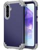 3 in  1 Heavy Duty Armor Shockproof Case For Samsung Galaxy A15 A25 A35 A55 A16 A26 A36 A56 A17 A37 A57 5G TPU Plastic Cover
