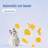 Automatic Cat Teasing Stick: Self-Entertainment Toy for Boredom Relief, Bite-Resistant Loofah for Teeth Grinding