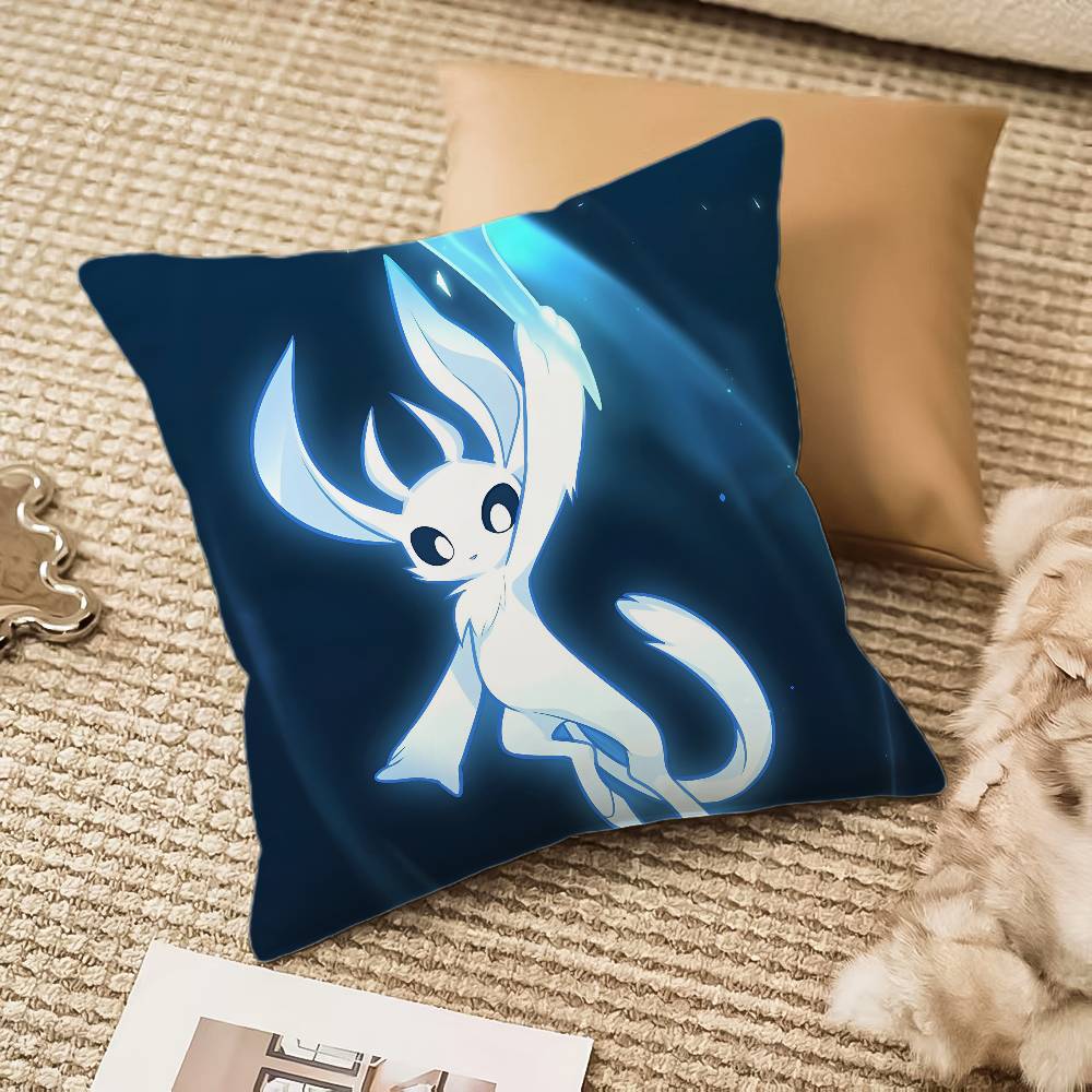 Ori And The Blind Forest Pillow Case Anti-dustmite Invisible Zipper Sofa Bed