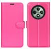 For Oppo Reno12 F 5G Phone Case Litchi Texture Anti-Drop Leather Wallet Cover