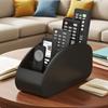 Remote Control Storage Box with 5 Grids Desktop Organizer Boxes Living Room Office Bedroom Desktop Storage Box Glasses Storage