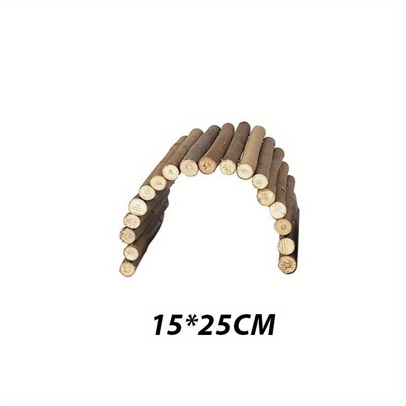 

Маленький питомец молярная ивовая ветка кролик аксессуары хомяк молярные принадлежности тоторо лестница для лазания забор арочный мост игрушка