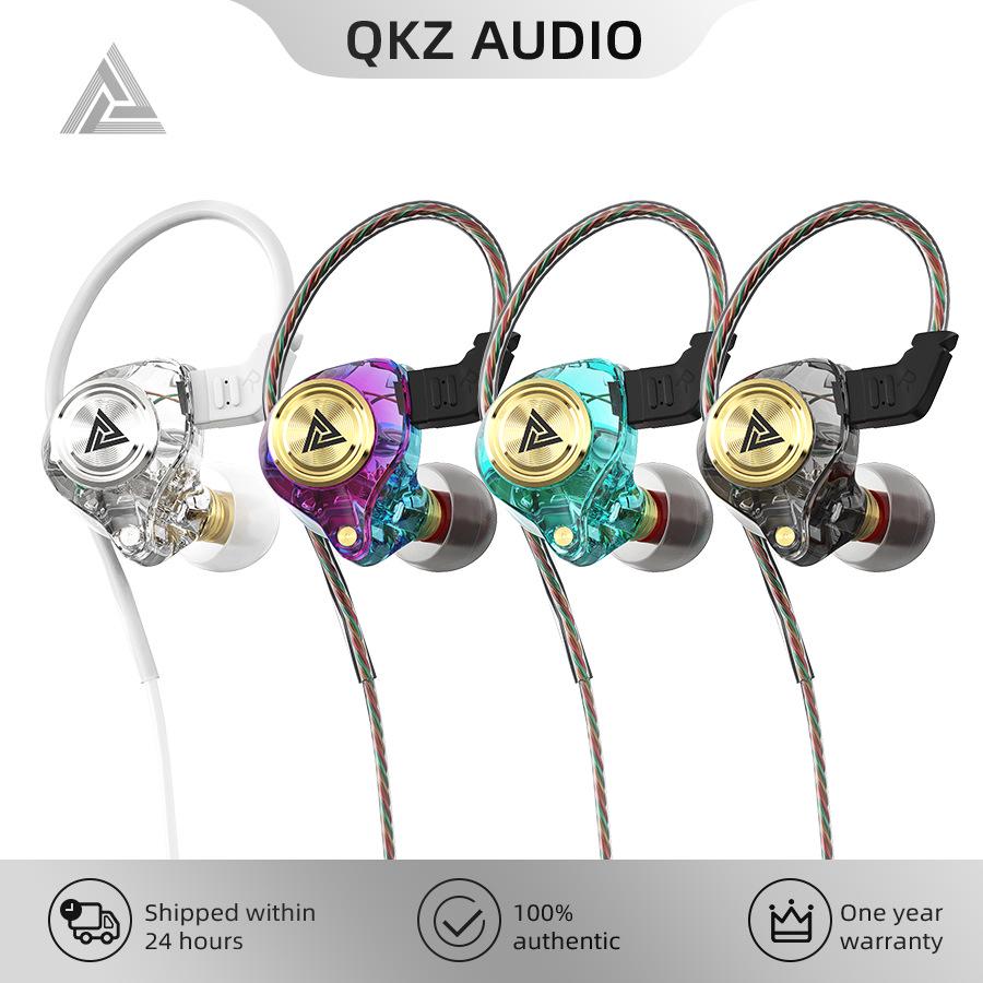 QKZ AK3 Wired In-Ear Earphones - Heavy Bass, In-line Control, Dynamic Driver, Mobile Compatible Earbuds