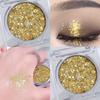 Big Seashells Cute and Sweet Stage Eye Makeup Glitter Eyeshadow Star Sparkling Shadow, 1 Pcs, Yellow
