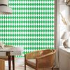Harlequin Diamonds Wallpaper Green and White for Living Room and Bedroom 50x1000