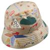 Nike Kids AC Graphic Print Bucket Hat Brown Casual FB3383-252