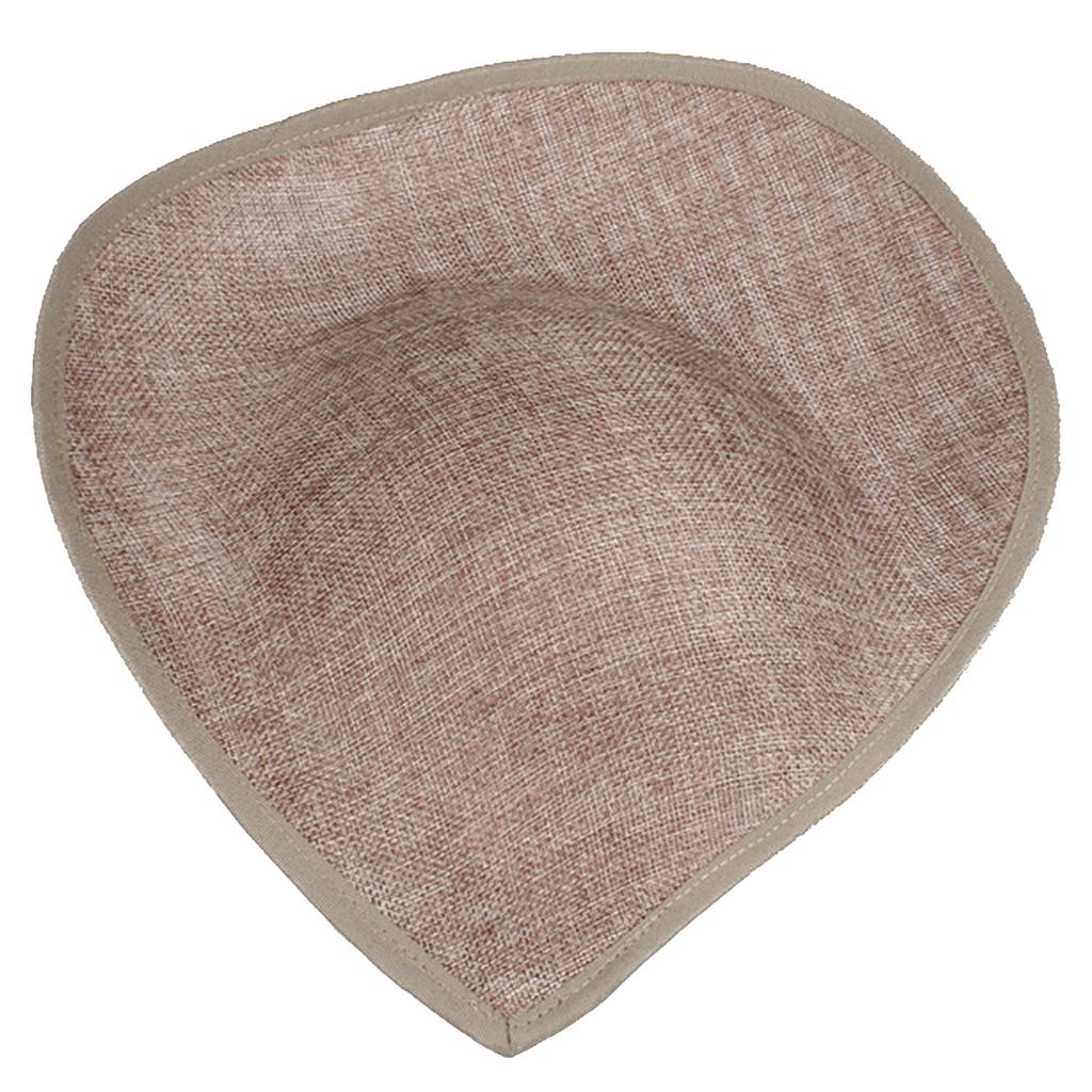 Fascinator Base Saucer DIY Teardrop Sinamay Hat Base Sinamay Saucer Upturned Brim Hat Base Sinamay Base Millinery Base