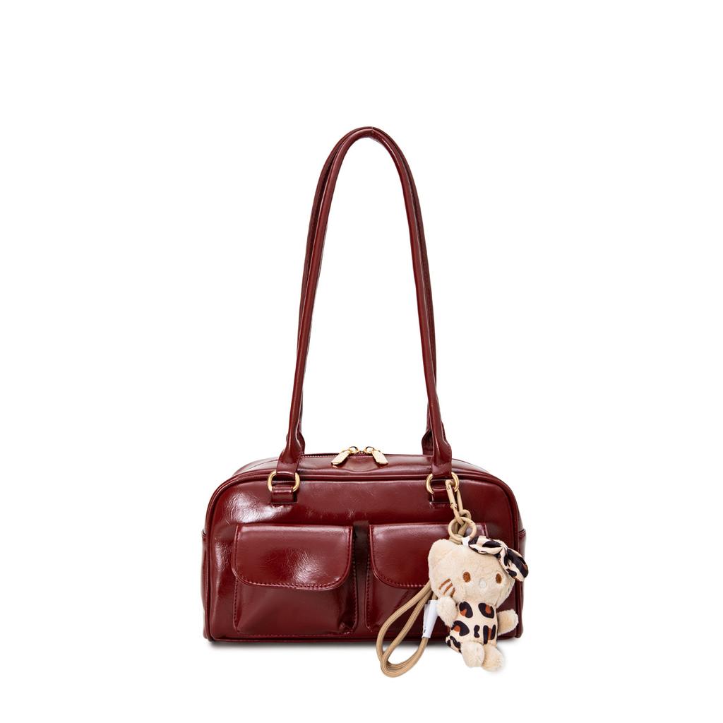 Nischen-Pendler-Achselhöhlen-Kissen-Tasche Damen neu Maillard Retro High-End-Mode vielseitige Schultertasche