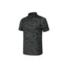 Fila Golf Series Pattern Printed Elite Knit Short Sleeve Polo Shirt Men Polo Shirts A11M415102F-ZA