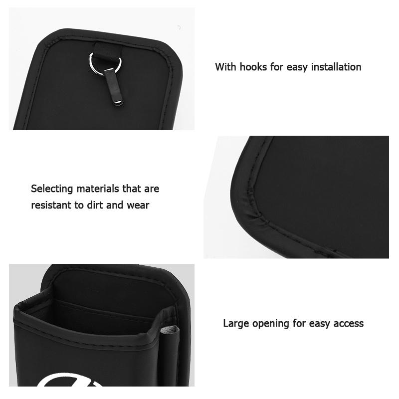 For Lexus Car Storage Bag Air Vent Dashboard Tidy Hanging Organizer Box Auto Accessories RX350 IS250 IS200 GS300 LX570 RC350 AEU1