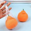1/2/3/Pcs Orange Squeeze Toy with Stress Relieving Dekopon Mesh Bag Tangerine Toy Stretchy Anti-anxiety Simulation Fruit