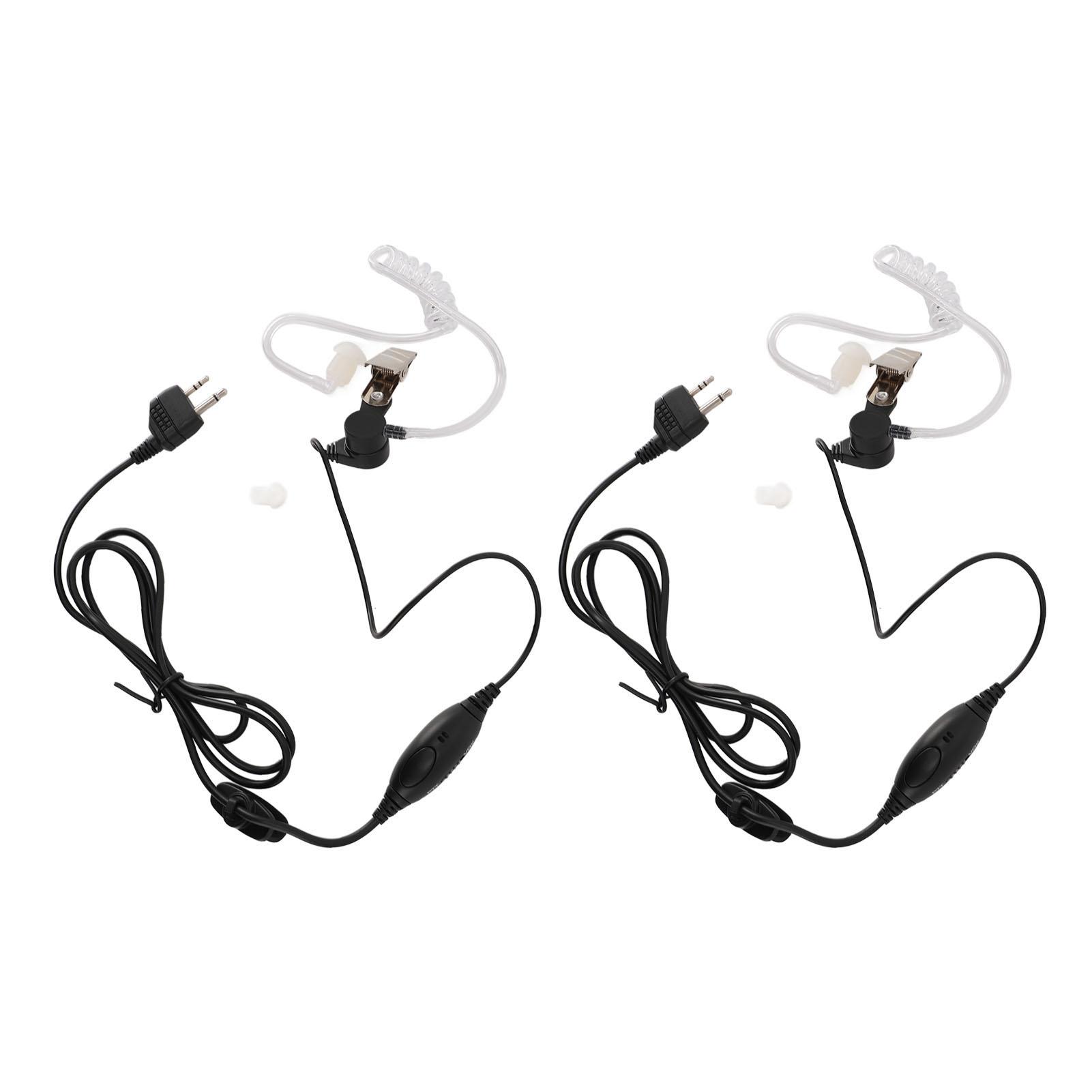 

2 шт. 2-канальный радионаушник Walk Talkie наушники для Midland GXT1000VP4 GXT1050VP4 GXT1000XB