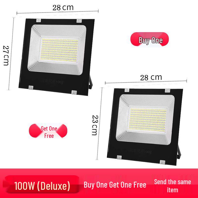 Super Bright Waterproof LED Floodlight for Outdoor Lighting and Stage Use