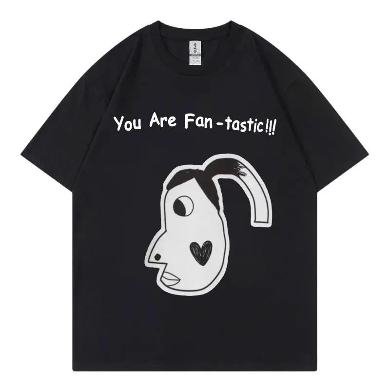 You Are Fan Tastic Funny Hyperpigmentation Meme T-Shirt Vintage Clothing Short Sleeve T-Shirt Fashion Casual T-Shirt