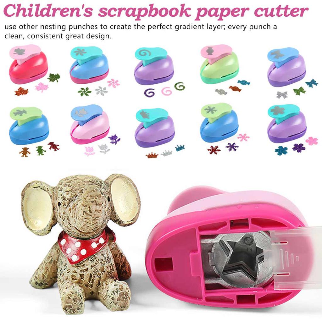 Mini Hole Punch Paper Puncher Craft Punch for Kids Girls ...