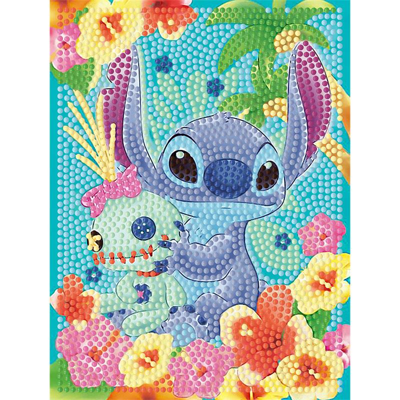 DIY Diamond Painting Kit with Frame,Stitch Full Circle Mosaic 5D DIY Cross Stitch Kit Home Decoration with Frame, Handicraft Hobby Collection