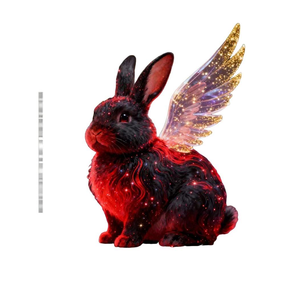 

Shining Rabbit Horse Pendant Ballerina Xmas Tree Hanging Ornament Navidad Decor 2