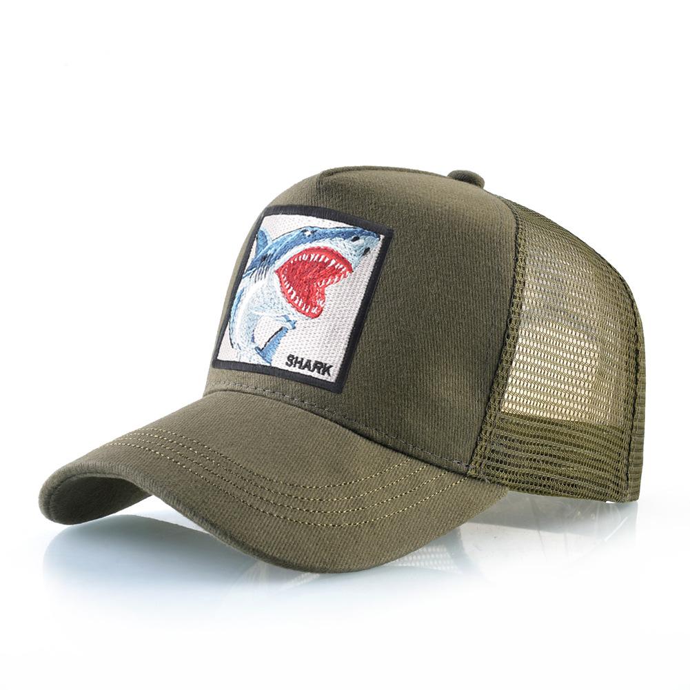Four Seasons Trucker Cap Men Women Snapback Hip Hop Baseball Cap With Embroidery Scorpion Patch Adjustable Visor Hat