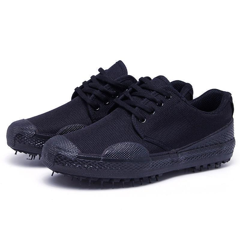 Jiefang Shoes Men and Women Wear-resistant Non-slip Camouflage Field Farmland Training Labor Insurance Rubber Shoes Breathable Security Construction