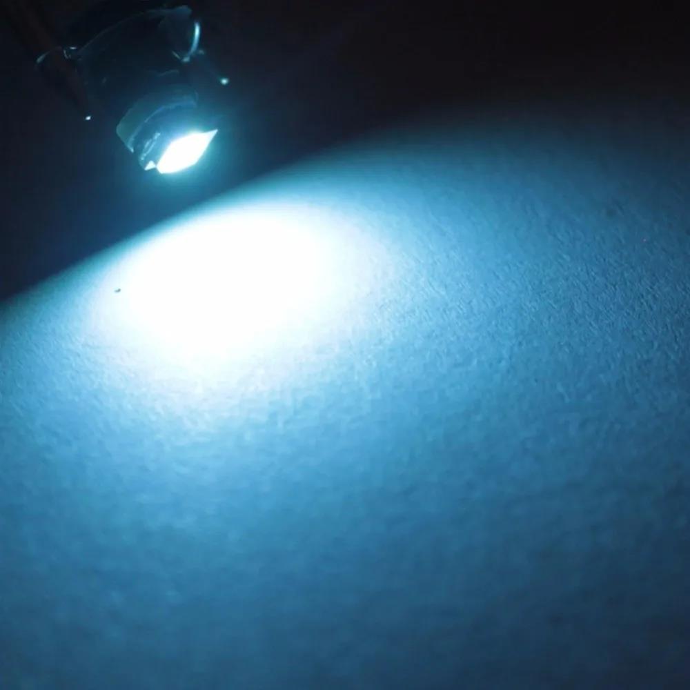 10Pcs T3 1 SMD LED Low Consumption High Bright Long Lifespan Car Bulbs Neo Wedge Climate Gauges Dashboard Control Lights Bulbs 7