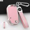 Fashion Tpu Car Remote Flip Key Case Cover Fob Keychain Shell For Kia Sportage Ceed Xceed Sports K5 Seltos