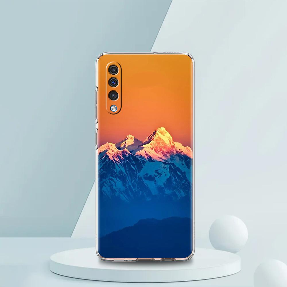 Everest Mountain World First Phone Case For Samsung A16 A14 A12 A22 A32 5G A34 A42 A52 A54 A50 A70 A30 A40 A20E A02S A04S A06