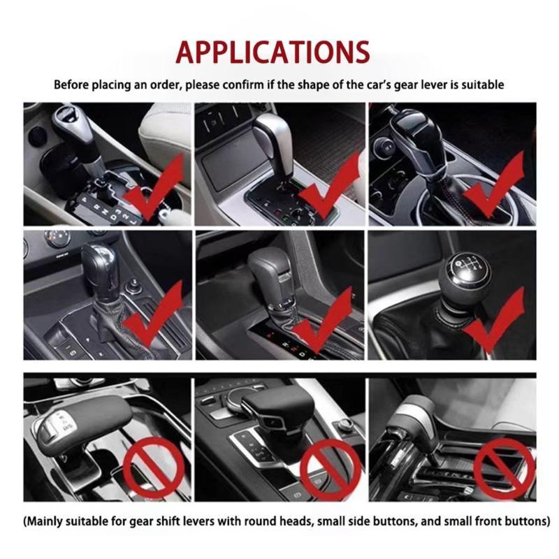 Gear Shifter Cover, Universal Shifter Knob Cover, Funny Sweater Hoodie for Gearshift, Car Shifter Stick Protectors