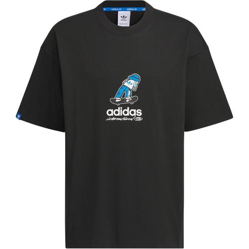 

Adidas Originals CITY SKATEshort-sleeved FW24 T-Shirt Men Black JC6827 L чёрный