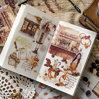 Photocard Scrapbooking Sticker Adhesive Cartoon Sticker Book for Photocards Journal Decoration