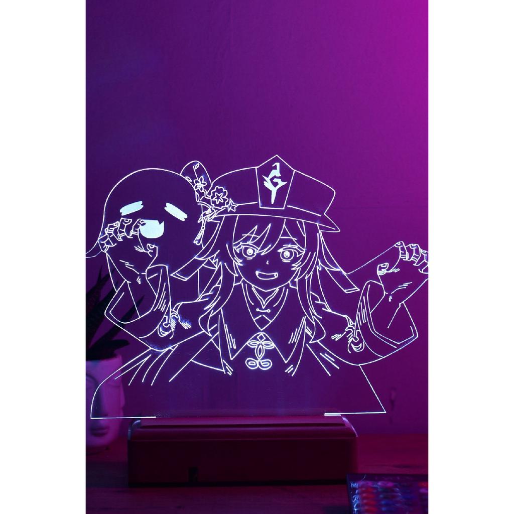 Genshin Impact Hu Tao 16 Color Controlled Night Light