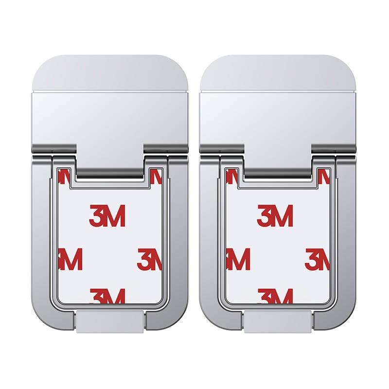 Baseus Uniwersalne Podstawki Nóżki Do Laptopa (2 Szt.) Srebrne