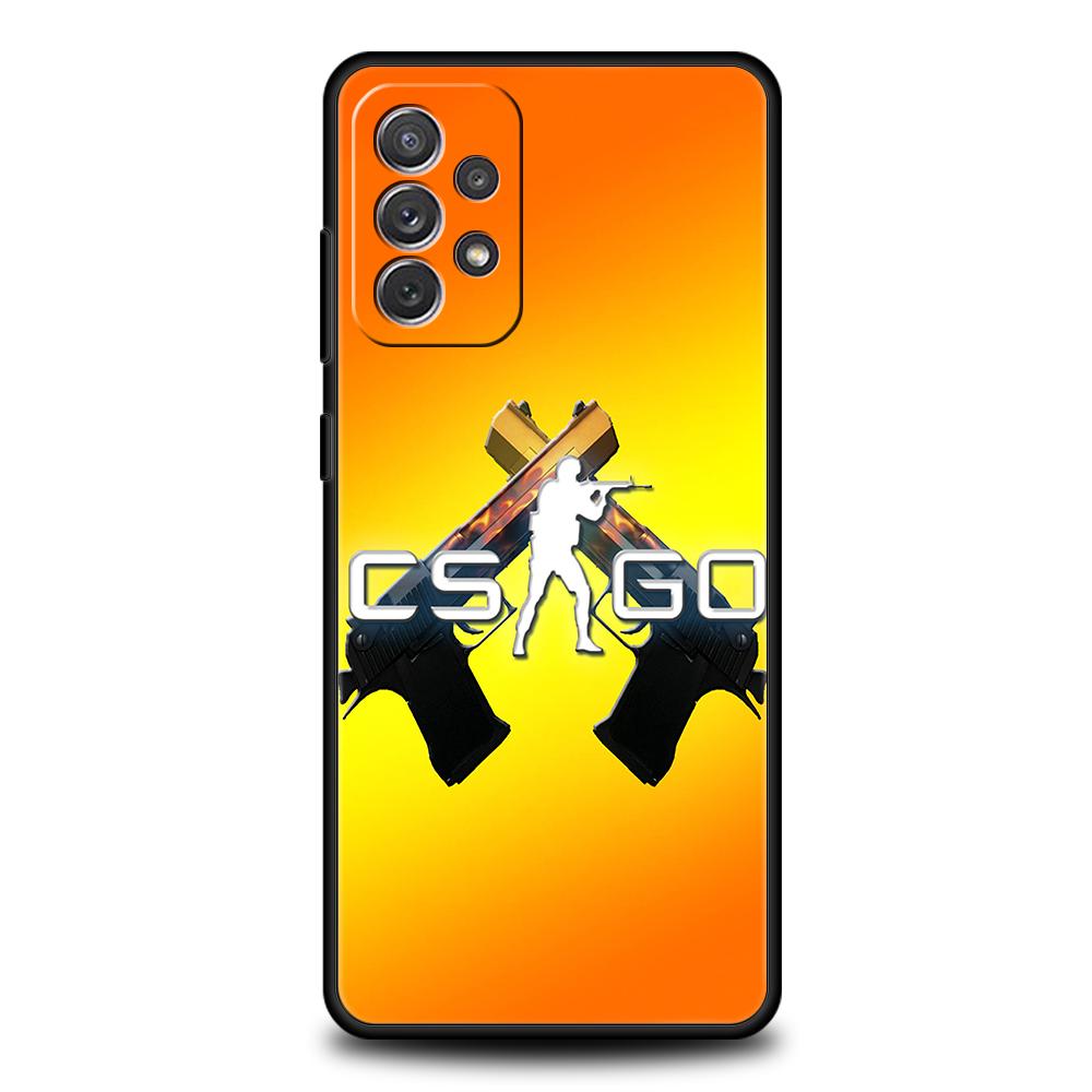 Counter Strike CS GO Hot Game Phone Case for Samsung Galaxy A55 A35 A15 A14 A25 A54 A51 A71 A72 A73 A32 A52 A52S A41 5G Shell