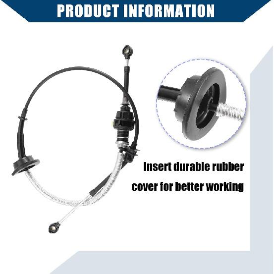 4L3Z-7E395-BA/Inner/Automatic Transmission Gear Shifter Cable for Ford F150 2004 / Auto Trans Control Lever Cable WO/Flow Thru Console/Plastic / 1