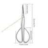85AD Sharpened Stainless Garden Clippers Comfortable Grip For Efficient Pruning Work
