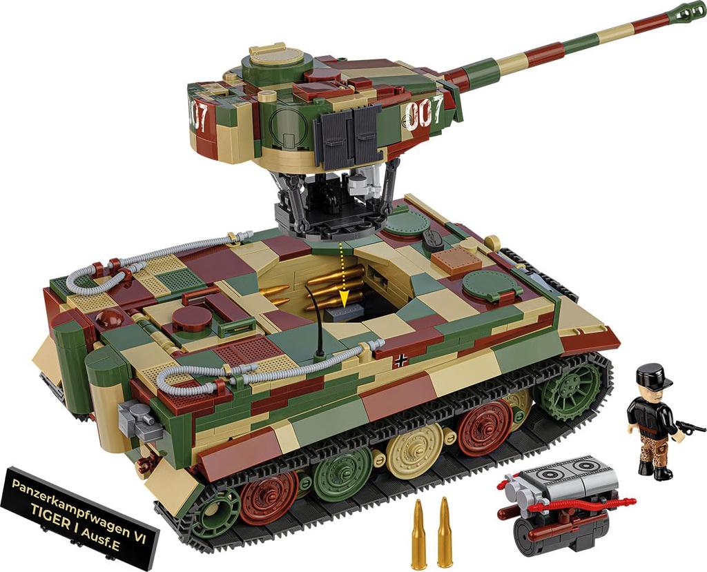 COBI Historical Collection WWII Panzerkampfwagen VI Tiger I Ausf E Executive Edition