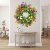 Kai Jin Spring/Summer Artificial Flower Wreath - Front Door Hanging Ornament & Photography Prop