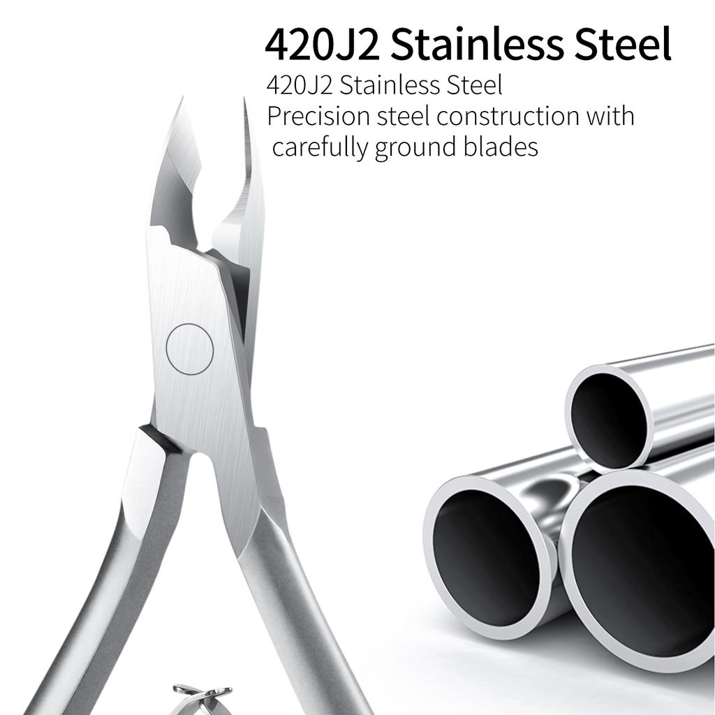 Cuticle Scissor 5mm Jaw High-density Stainless Steel Dead Skin Trimmer Clipper Nail Art Manicure Sharp Blades Cuticle Remover